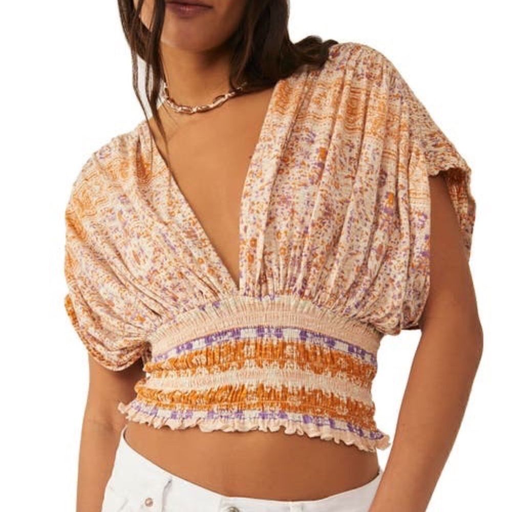 Free People Next Vacation Top XS